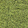 Miyuki rocailles 11-4515 Picasso Chartreuse Matte 11/0 (2mm) - 5 gram-Kralen-Kraaltjes van Renate