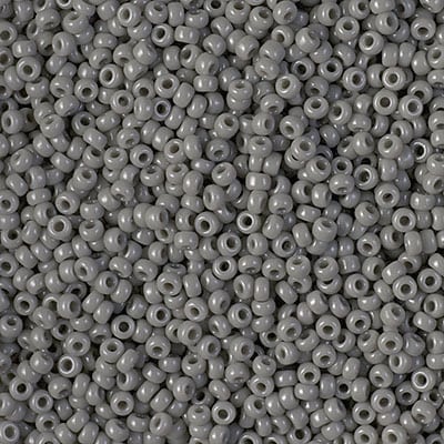 Miyuki rocailles 11-499 Opaque falcon grey - 5 gram-Kralen-Kraaltjes van Renate