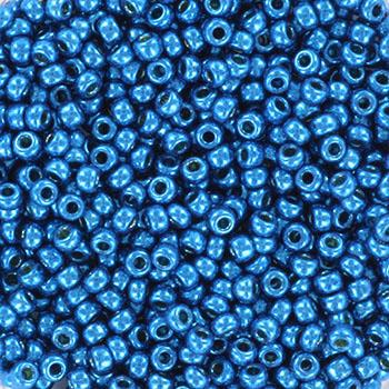 Miyuki rocailles 11/0 (2mm) Duracoat galvanized deep aqua blue 11-5116-Kraaltjes van Renate