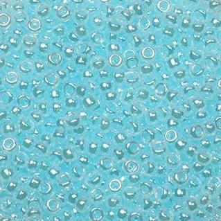 Miyuki rocailles 11/0 (2mm) Ceylon light aqua 11-522-Kraaltjes van Renate