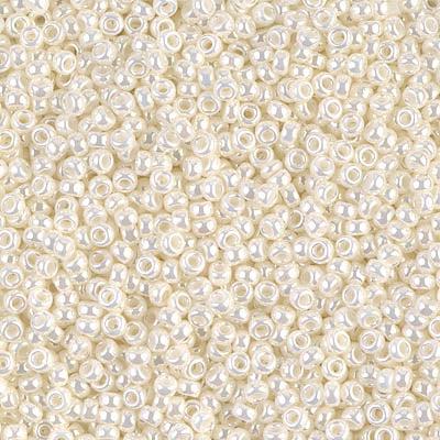 Miyuki rocailles 11/0 (2mm) Ceylon Ivory pearl 11-591-Kralen-Kraaltjes van Renate