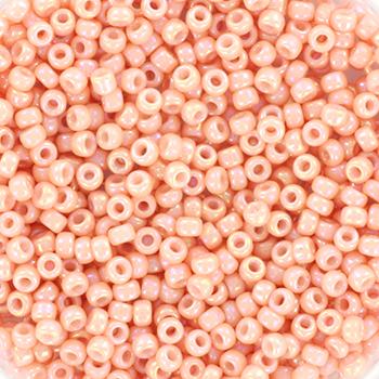 Miyuki rocailles 11/0 (2mm) Opaque luster tea rose 11-596-Kraaltjes van Renate