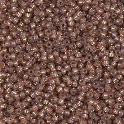 Miyuki rocailles 11/0 (2mm) Silverlined rose bronze 11-641-Kralen-Kraaltjes van Renate