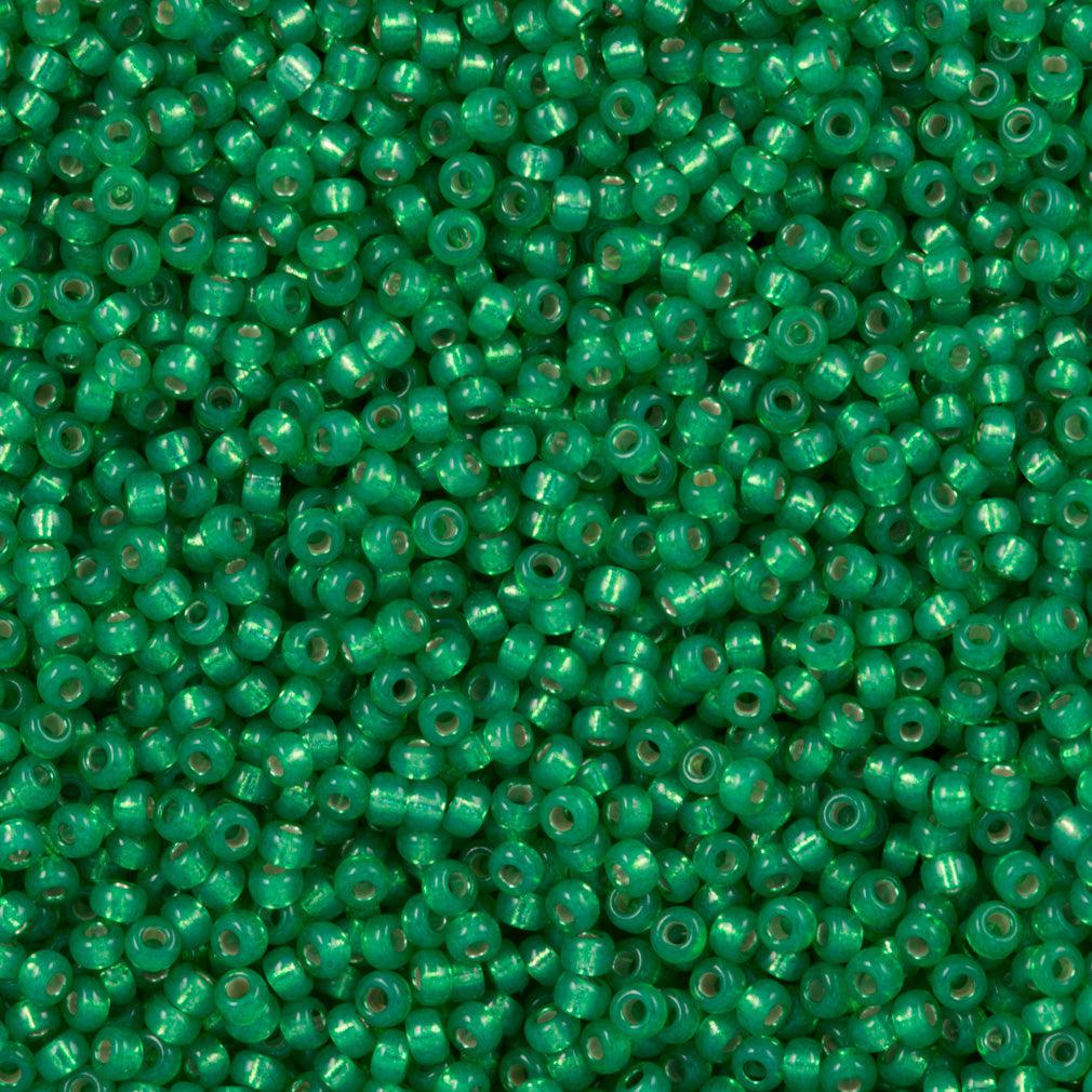 Miyuki rocailles 11/0 Silverlined green 11-646-Kralen-Kraaltjes van Renate