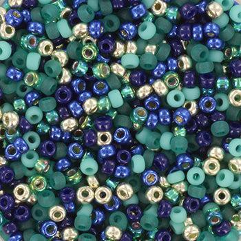 Miyuki rocailles 11-mix150 emerald enchanted 11/0 (2mm) - 5 gram-Kralen-Kraaltjes van Renate