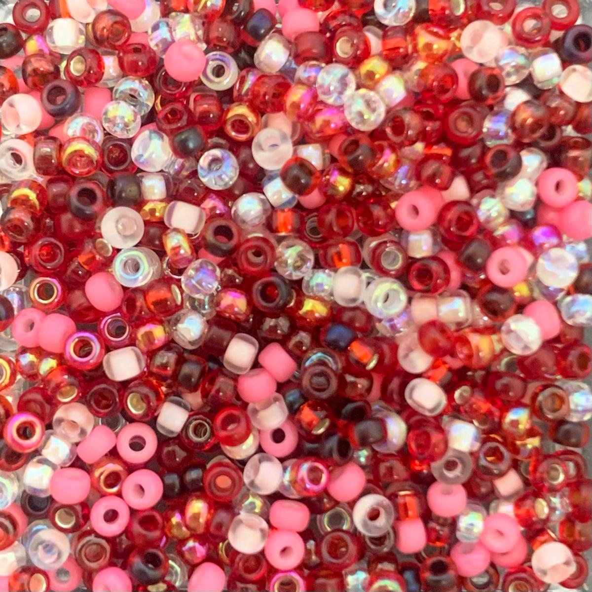 Miyuki rocailles 11-mix05 Mix strawberry fields 11/0 (2mm) - 5 gram-Kralen-Kraaltjes van Renate