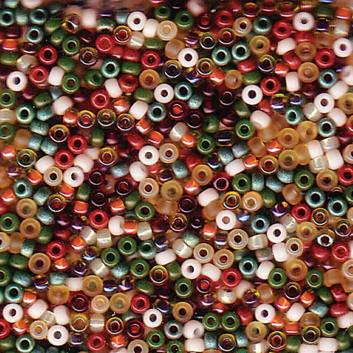 Miyuki rocailles 11-Mix07 Earthtone 11/0 (2mm) - 5 gram-Kralen-Kraaltjes van Renate
