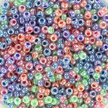 Miyuki rocailles 11/0 (2mm) Mix ceylon happy rainbow - 5 gram-Kralen-Kraaltjes van Renate