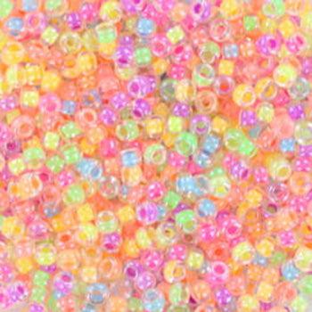 Miyuki rocailles 11-mix123 neon party - 5 gram-Kralen-Kraaltjes van Renate