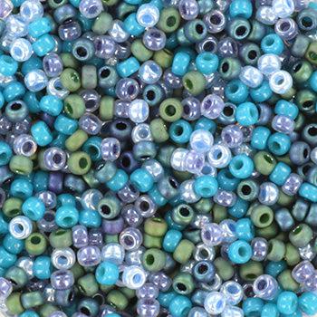 Miyuki rocailles 11-mix130 Mix sealife 11/0 (2mm) - 5 gram-Kralen-Kraaltjes van Renate