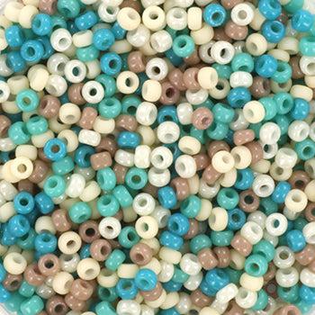 Miyuki rocailles 11/0 (2mm) Mix forest blue 11-mix44-Kralen-Kraaltjes van Renate