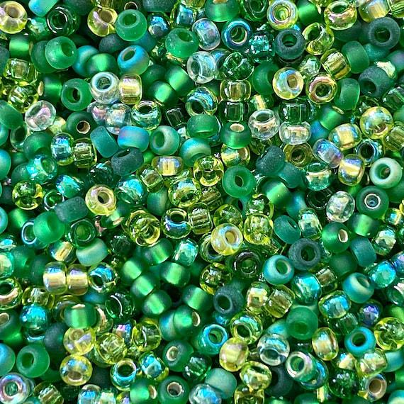 Miyuki rocailles 11-mix7 Evergreen - 5 gram-Kralen-Kraaltjes van Renate