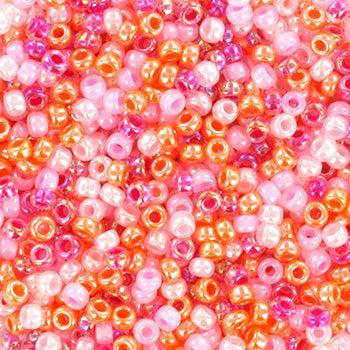 Miyuki rocailles 8-mix132 lollipop 8/0 (3mm) - 5 gram-Kralen-Kraaltjes van Renate