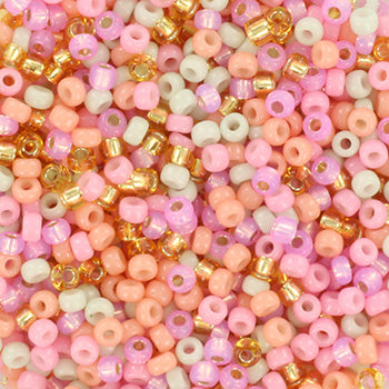 Miyuki rocailles 11-mix149 pastel sorbet mix (2mm) - 5 gram-Kralen-Kraaltjes van Renate