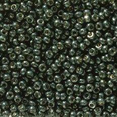 Miyuki rocailles 11/0 (2mm) Duracoat galvanized black moss 11-5107-Kraaltjes van Renate