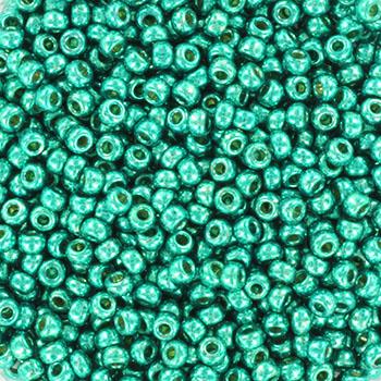 Miyuki rocailles 11/0 (2mm) Duracoat galvanized dark aqua green 11-5106-Kraaltjes van Renate