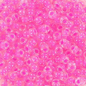 Miyuki rocailles 11/0 (2mm) Luminious pink 11-4301-Kraaltjes van Renate