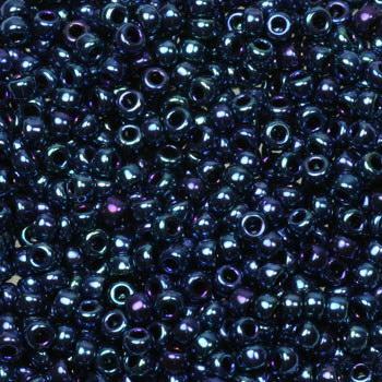 Miyuki rocailles 11/0 (2mm) Metallic iris indigo - 5 gram-Kraaltjes van Renate