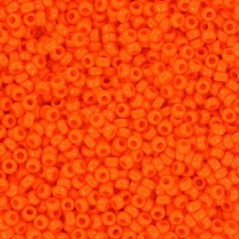 Miyuki rocailles 11/0 (2mm) Opaque orange 11-406-Kraaltjes van Renate