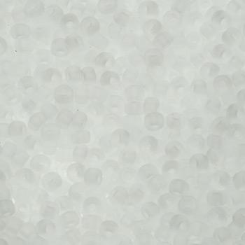 Miyuki rocailles 11/0 (2mm) Transparant matte crystal 11-131F-Kraaltjes van Renate