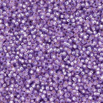 Miyuki rocailles 11/0 Silverlined dyed violet ceylon 11-574-Kralen-Kraaltjes van Renate