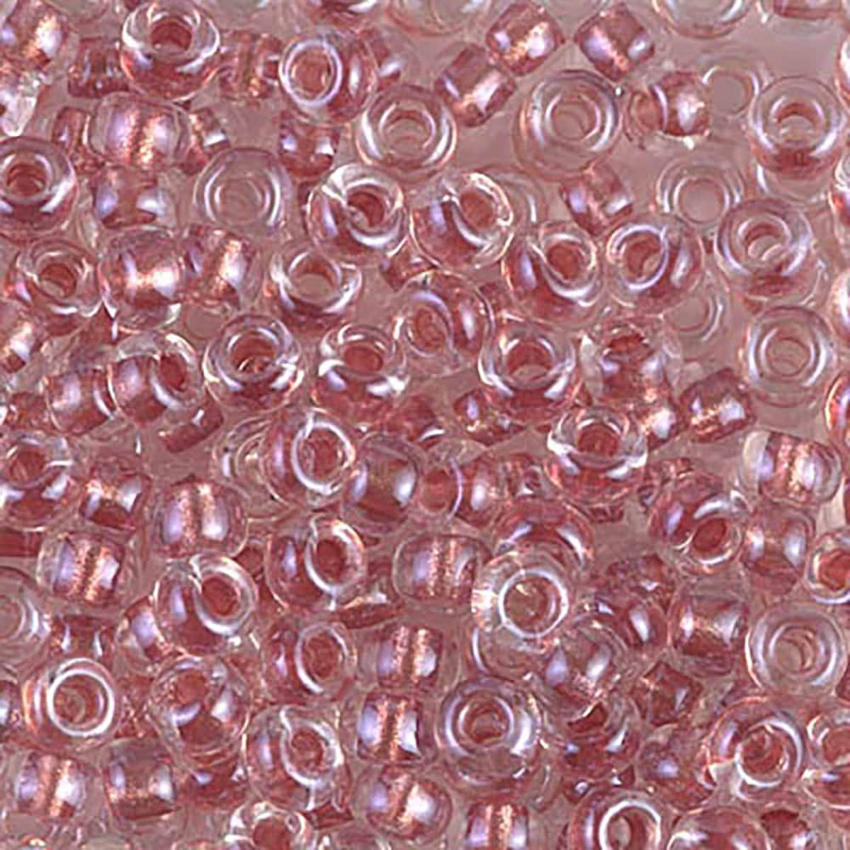 Miyuki rocailles 6-2601 rose lined crystal 6/0 (4mm) - 5 gram-Kralen-Kraaltjes van Renate
