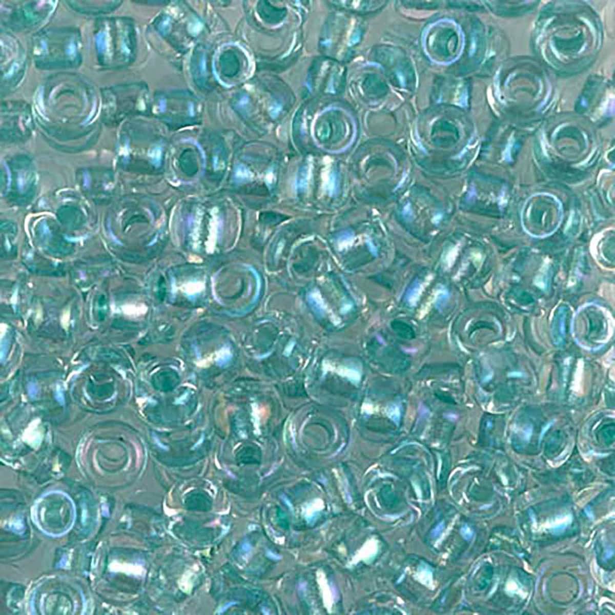 Miyuki rocailles 6-2605 teal crystal 6/0 (4mm) - 5 gram-Kralen-Kraaltjes van Renate
