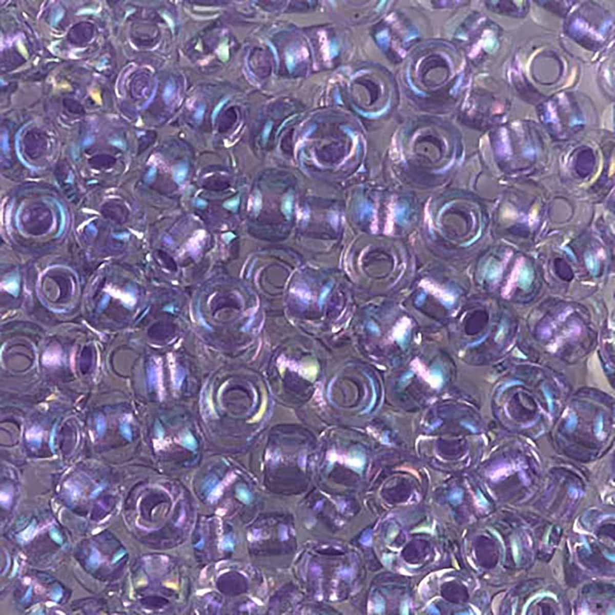 Miyuki rocailles 6-2607 purple lined crystal 6/0 (4mm) - 5 gram-Kralen-Kraaltjes van Renate