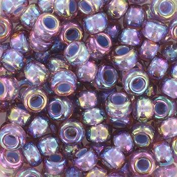 Miyuki rocailles 6-360 light amethyst lined ab 6/0 (4mm) - 5 gram-Kralen-Kraaltjes van Renate