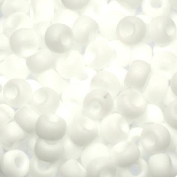 Miyuki rocailles 6/0 (4mm) Opaque matte white - 5 gram-Kraaltjes van Renate