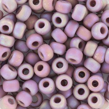 Miyuki rocailles 6-410FR opaque matte ab mauve 6/0 (4mm) - 5 gram-Kralen-Kraaltjes van Renate