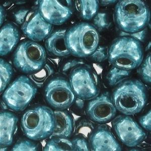 Miyuki rocailles 6/0 (4mm) Duracoat galvanized sea foam 6-4217-Kraaltjes van Renate