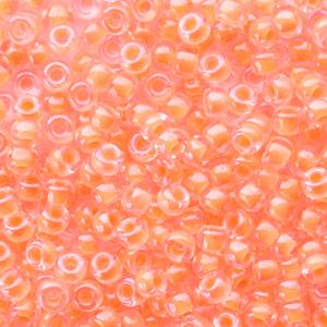 Miyuki rocailles 6/0 (4mm) Luminous soft orange 6-4298-Kralen-Kraaltjes van Renate