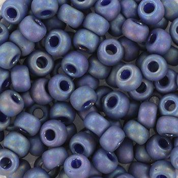 Miyuki rocailles 6-4703 Opaque glazed frosted rainbow bayberry 6/0 (4mm) - 5 gram-Kralen-Kraaltjes van Renate