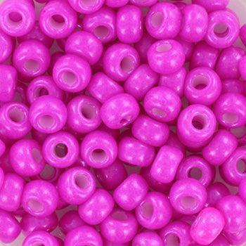 Miyuki rocailles 6-4751 opaque dyed magenta 6/0 (4mm) - 5 gram-Kralen-Kraaltjes van Renate