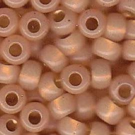 Miyuki rocailles 6/0 (4mm) alabaster dyed pale peach 6-580-Kralen-Kraaltjes van Renate