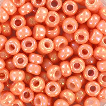 6/0 Rocailles - luster tea rose 4mm-Kralen-Kraaltjes van Renate