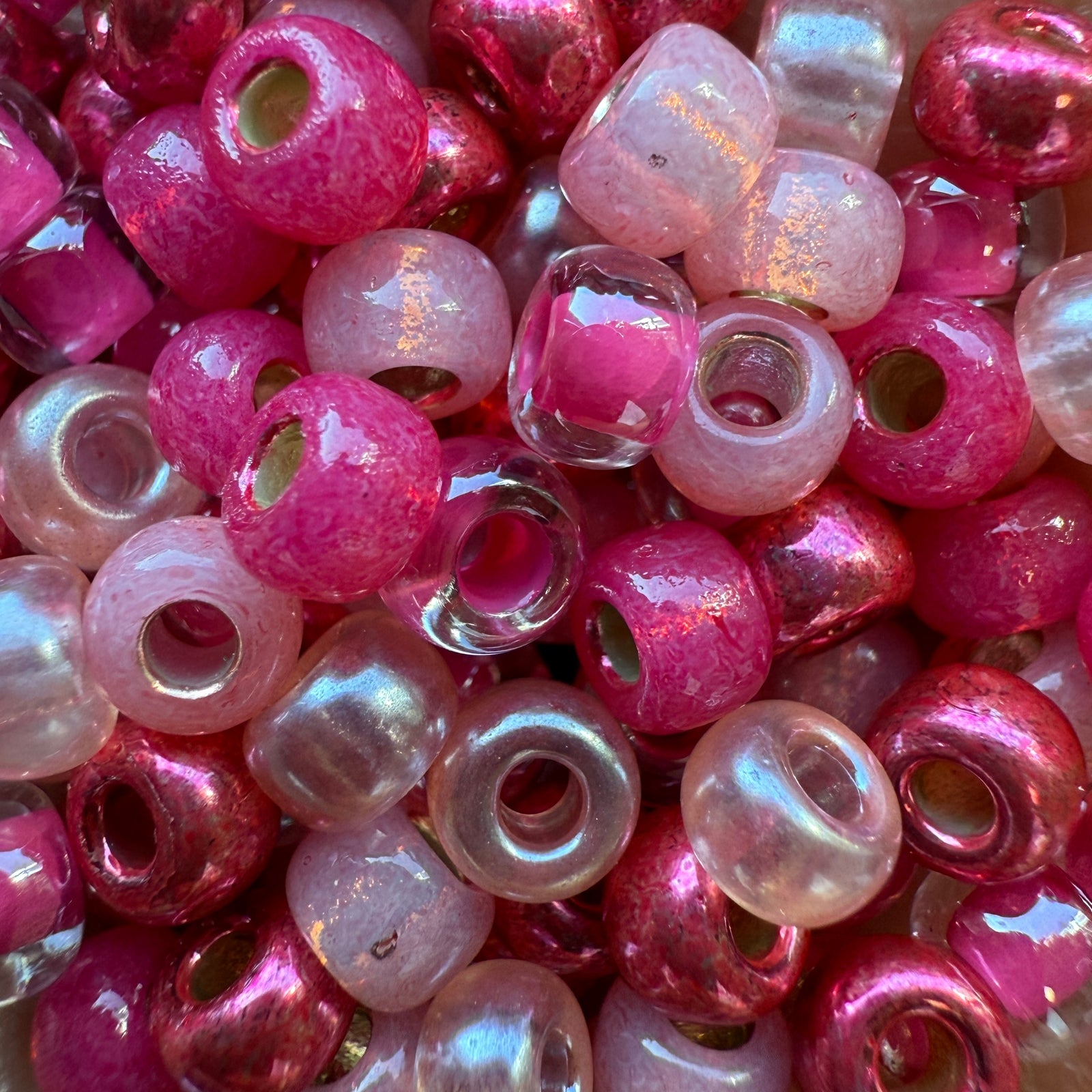 Miyuki rocailles 6/0 Mix strawberry sorbet - 5 gram-Kralen-Kraaltjes van Renate