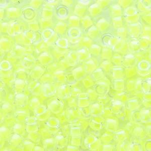 Miyuki rocailles 8/0 Luminous yellow - 5 gram-Kraaltjes van Renate