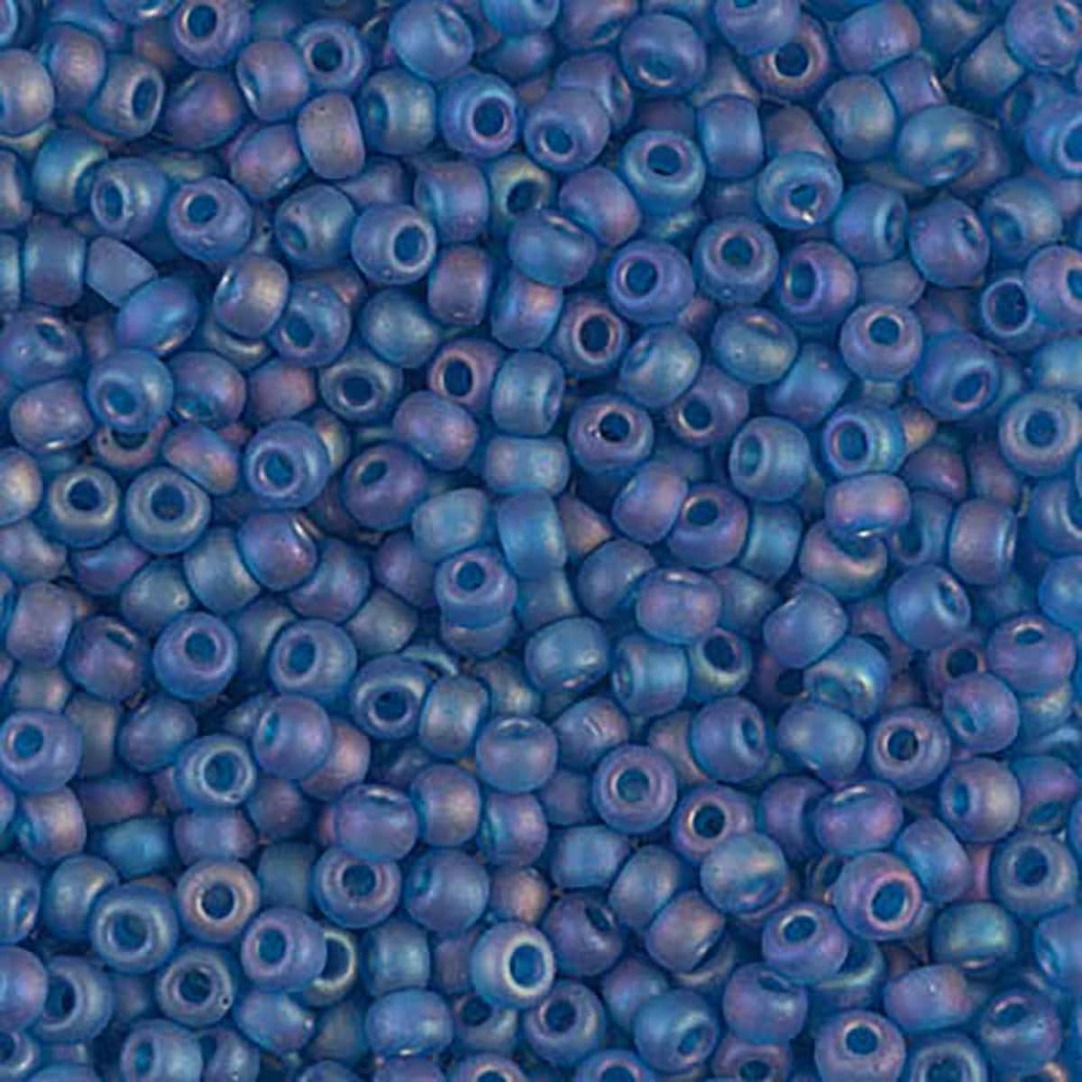 Miyuki rocailles 8-149FR matt capri blue AB 8/0 (3mm) - 5 gram-Kralen-Kraaltjes van Renate