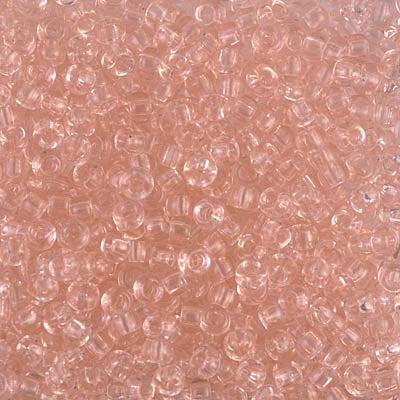 Miyuki rocailles 8-155 Transparant light tea rose 8/0 - 5 gram-Kralen-Kraaltjes van Renate