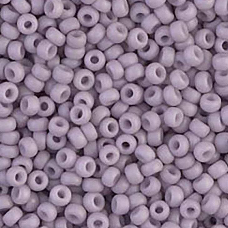 Miyuki rocailles 8-2025 fancy frosted mauve 8/0 (3mm) - 5 gram-Kralen-Kraaltjes van Renate