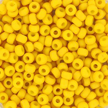 Miyuki rocailles 8-2311 Opaque matte canary 8/0 - 5 gram-Kralen-Kraaltjes van Renate