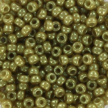 Miyuki rocailles 8/0 Ceylon translucent celery - 5 gram-Kraaltjes van Renate