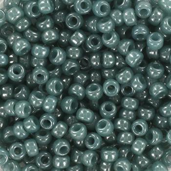 Miyuki rocailles 8/0 Ceylon translucent eucalyptus - 5 gram-Kraaltjes van Renate