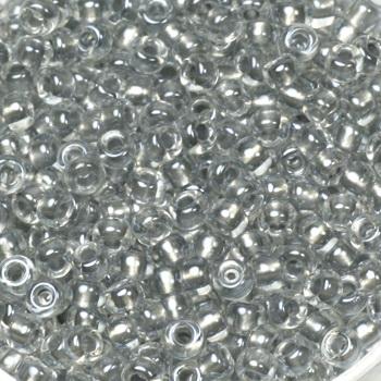 Miyuki rocailles 8/0 Sparkle pewter lined crystal 8-242-Kraaltjes van Renate