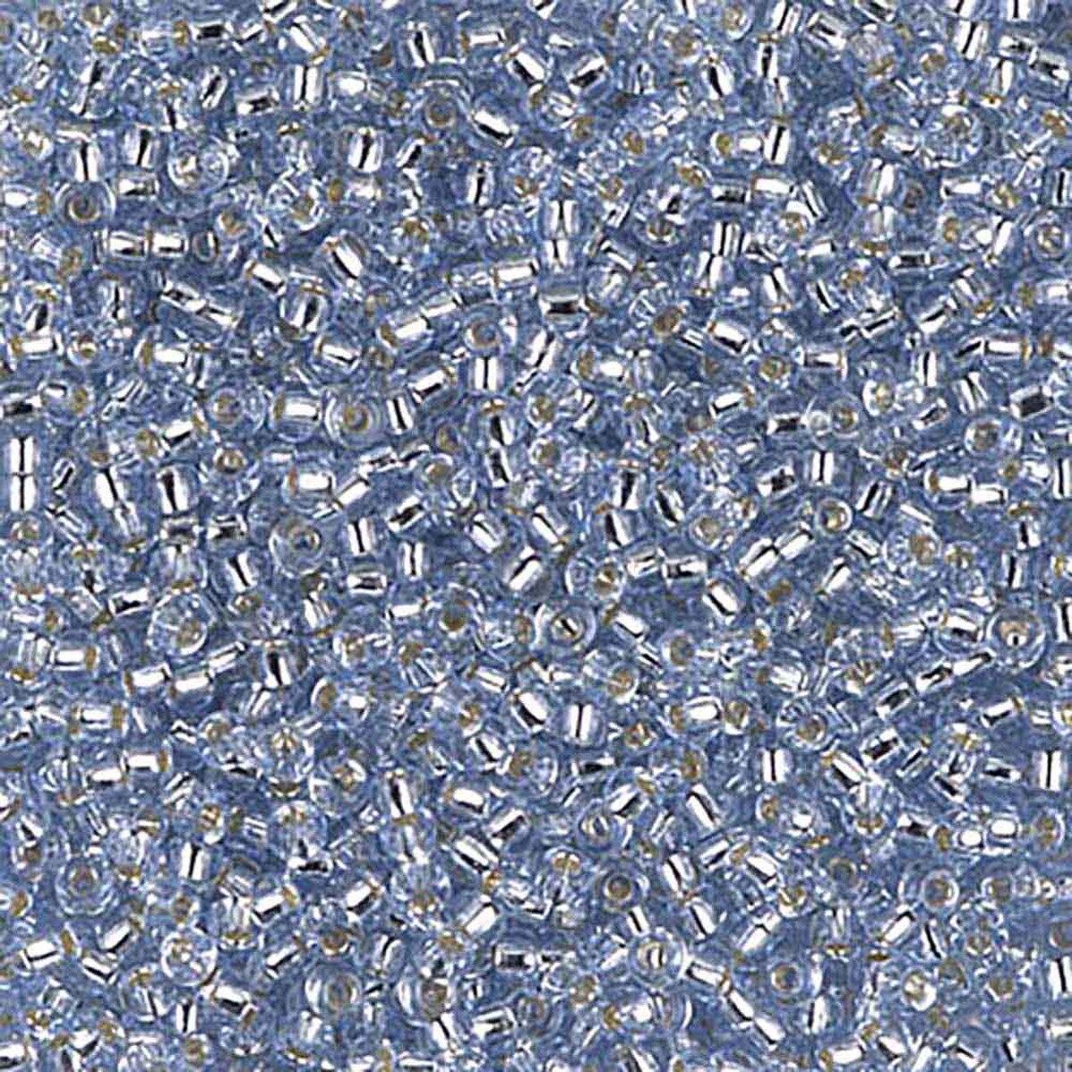 Miyuki rocailles 11-2430 Silver Lined Light Sapphire 11/0 (2mm) - 5 gram-Kralen-Kraaltjes van Renate
