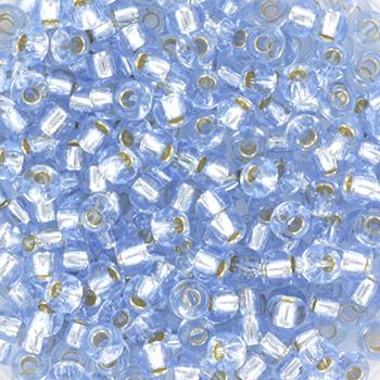 Miyuki rocailles 8/0 Silverlined light sapphire - 5 gram-Kraaltjes van Renate