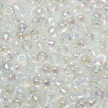 Miyuki rocailles 8/0 Transparant AB crystal - 5 gram-Kraaltjes van Renate