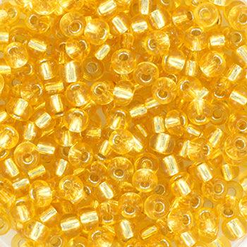 Miyuki rocailles 8-3 Silverlined gold 8/0 - 5 gram-Kralen-Kraaltjes van Renate